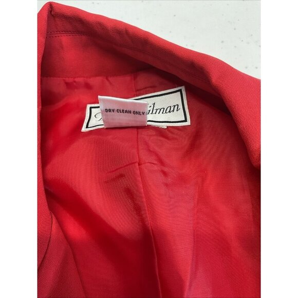 Diane Gilman Silk Duster long Jacket Trench Coat gold button Plus size 2X 56"‎ - Picture 8 of 13